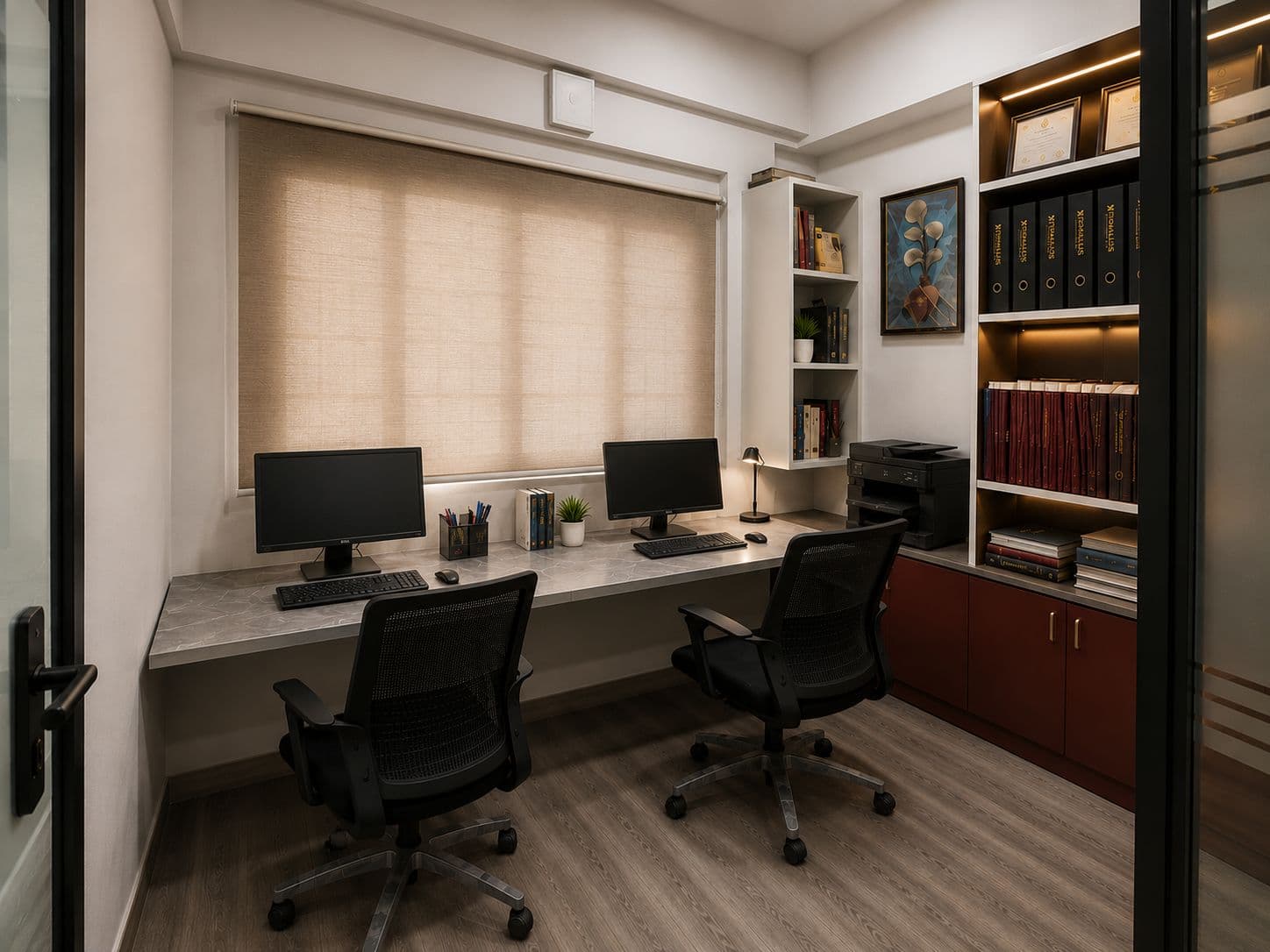 Research room at Regalius Law Partners